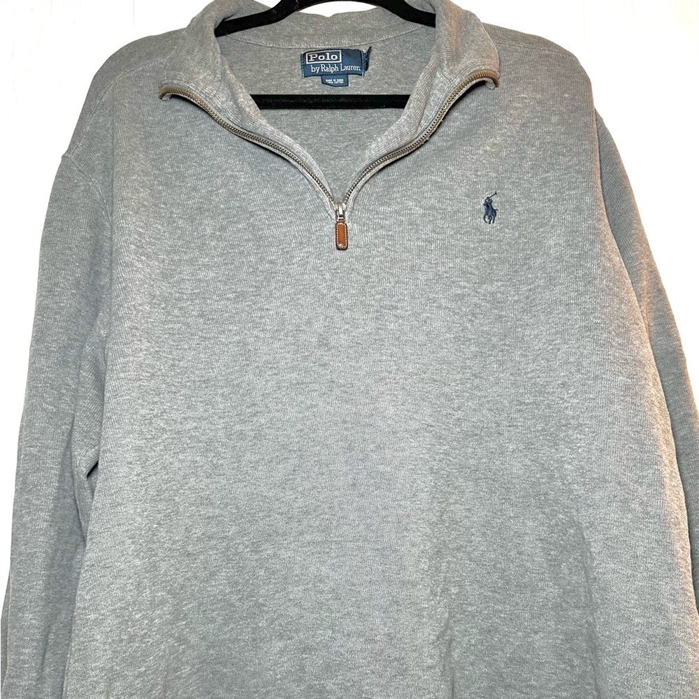 Ralph Lauren Gray quarter zip